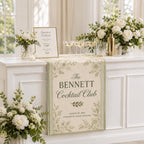 Custom Cocktail Club Wedding Banner – product photo 5