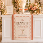 Custom Cocktail Club Wedding Banner – product photo 8