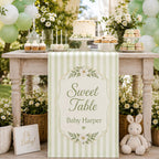 Personalized Baby Shower Sweet Treats Table Runner – product photo 10