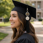 Graduation Photo Charm, Personalized Class of 2026 Keepsake, Custom Proud Graduate Gift – product photo 2