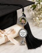 Graduation Photo Charm, Personalized Class of 2026 Keepsake, Custom Grad Cap Charm Gift – product photo 8