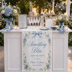 Something Blue Wedding Bar Runner – product photo 8