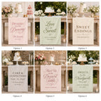 Personalized Wedding Dessert Table Runner – product photo 2