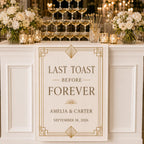 Personalized Wedding Bar Sign, Satin Cocktail Banner – product photo 8