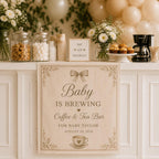 Baby Shower Coffee Bar Runner – product photo 4