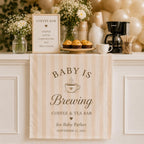 Baby Shower Coffee Bar Runner – main product view