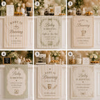Baby Shower Coffee Bar Runner – product photo 2