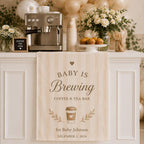 Baby Shower Coffee Bar Runner – product photo 8