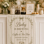 Baby Shower Coffee Bar Runner – product photo 10