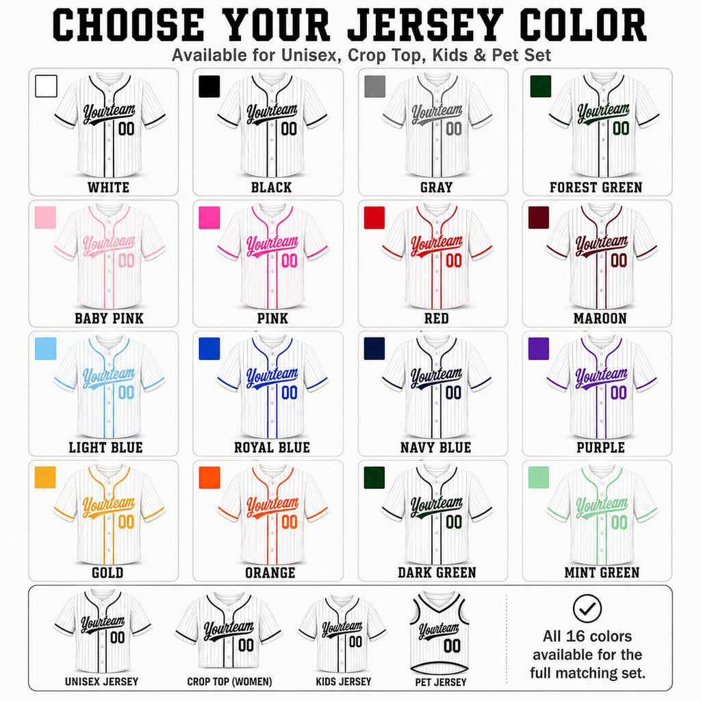 Custom Family Baseball Jersey, Personalized Team Name Shirt, Game Day Outfit, Pet Option - product image 2