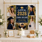 Graduation Photo Linen Tapestry – main product view