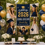 Graduation Photo Linen Tapestry – product photo 7