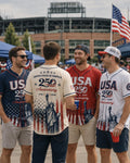 USA 250th Anniversary Baseball Jersey, Patriotic USA Game Day Outfit - product image 1