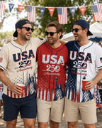 USA 250th Anniversary Baseball Jersey – product photo 8