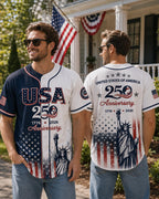 USA 250th Anniversary Baseball Jersey – product photo 9