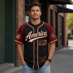 Custom Patriotic Baseball Jersey – product photo 6