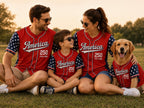 Customizable America Baseball Jersey – product photo 9