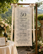 Anniversary Dinner Lace Banner – product photo 7