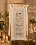 Anniversary Dinner Lace Banner – product photo 10