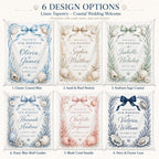 Coastal Wedding Linen Tapestry – product photo 3