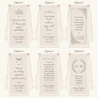 Wedding Vow Lace Banner, Personalized Sheer Ceremony Sign – product photo 2