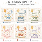 Personalized First Birthday Tapestry – product photo 2