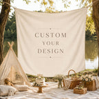 Personalized Linen Birthday Backdrop – product photo 3
