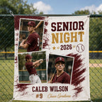 Senior Night Sports Linen Tapestry – product photo 6