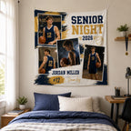 Senior Night Sports Linen Tapestry – product photo 10