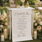 Memorial Wedding Chair Banner – main product view
