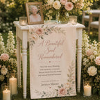 Wedding Memorial Fabric Banner – product photo 5