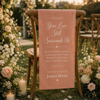 Wedding Memorial Fabric Banner – product photo 9