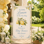 A Little Lemon Baby Shower Banner – product photo 4