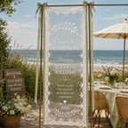 Retirement Garden Party Lace Banner – main product view