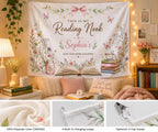 Personalized Reading Nook Linen Tapestry – product photo 6