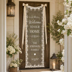 Seasonal Home Entryway Lace Banner – product photo 7