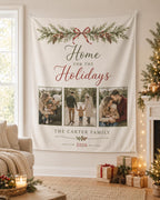 Christmas Family Photo Tapestry – product photo 5