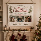 Christmas Family Photo Tapestry – main product view