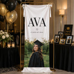 Graduation Fabric Welcome Banner – product photo 4