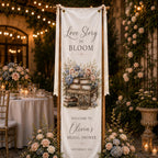 Book Theme Bridal Shower Fabric Banner – product photo 8