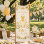 Silly Goose First Birthday Banner – product photo 5