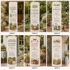Berry Sweet Baby Shower Banner – product photo 2