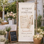 Personalized Bridal Shower Fabric Banner – product photo 7