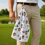 Custom Golf Towel, Personalized Photo Golf Accessory – product photo 8