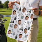 Custom Golf Towel, Personalized Photo Golf Accessory – product photo 2