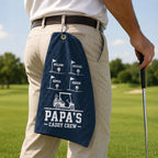 Papa's Caddy Crew Golf Towel – product photo 6