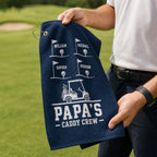 Papa's Caddy Crew Golf Towel – product photo 8