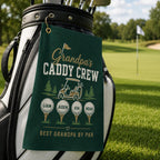Custom Golf Towel: Grandpa's Caddy Crew – product photo 10