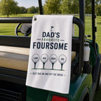 Personalized Golf Towel: Dad's Favorite Foursome – product photo 6