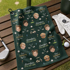 Personalized Golf Towel for Grandpa – product photo 9